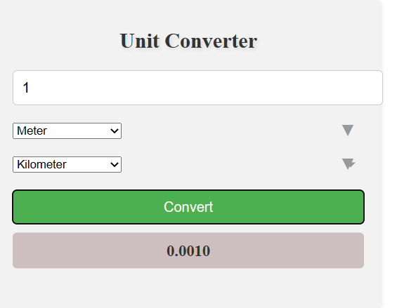 Unit Converter